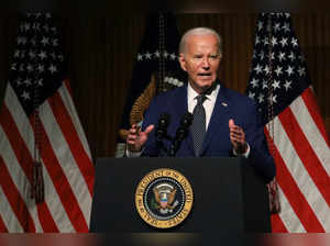 U.S. President Biden commemorates the 60th anniversary of the signing of the Civil Rights Act at the LBJ Presidential Library in Austin