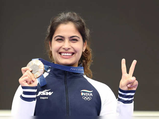 Bronze medalist Manu Bhaker