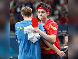 China's table tennis star Wang Chuqin, reduced to tears after discovering broken bat, now crashes out of Olympics