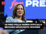 US Presidential polls: 'Am honoured...', Kamala Harris secures delegate votes needed to become Democratic nominee