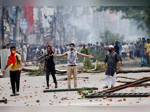 FILE PHOTO: Violence erupts across Bangladesh after anti-quota protest by students