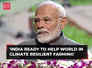 PM Modi highlights principle of 'Minimum Water, Maximum Production' as he inaugurates 32nd ICAE