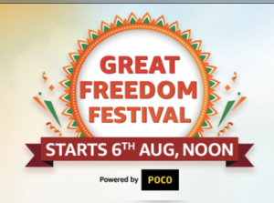 Great Freedom Festival - Top branded deals in focus during Amazon Sale 2024:Image