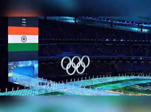 India at Olympics medal og