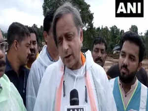 "We have to think in terms of longer-term as well": Shashi Tharoor on relief supplies to landslide-affected people in Wayanad