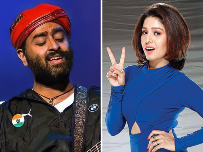 Arijit Singh and Sunidhi Chauhan