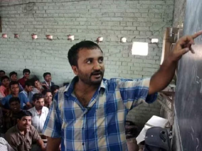 Super 30 founder Anand Kumar