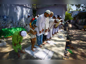 Indian Muslims Celebrate Eid Al -Fitr