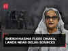 Bangladesh unrest: Sheikh Hasina flees Dhaka, lands near Delhi say sources