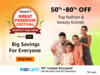 Amazon Freedom Sale 2024 - Up to 50 - 80% off on Fashion & Beauty