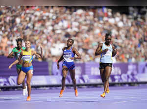 Social media congratulates Sha'Carri Richardson and Julien Alfred on 100m win at Paris Olympics
