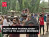 Chicken to chairs…; watch visuals of Bangladeshi mob looting Ex-PM Sheikh Hasina’s residence