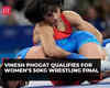 Vinesh Phogat qualifies for women’s 50kg wrestling final, assured of medal at Paris Olympics