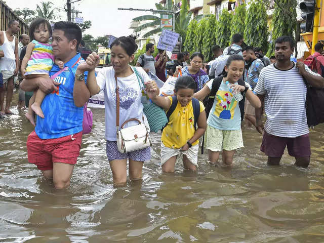 ​Widespread waterlogging​