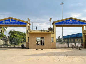 Agartala, Aug 6 (ANI): A deserted view of the Integrated Check Post following a ...