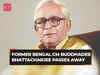 Former Bengal CM Buddhadeb Bhattacharjee passes away at 80; donated his body to medical science, says CPI(M) Secy