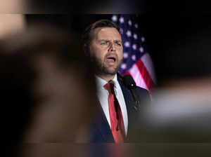 Republican vice presidential nominee Senator JD Vance