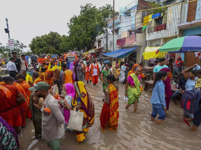 Most rains in Mayur Vihar