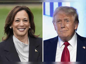 Harris and Trump