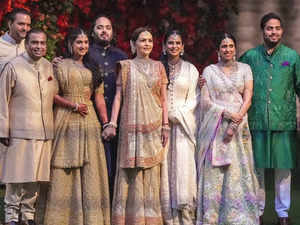 The Ambani family