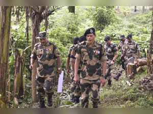 **EDS: IMAGE VIA BSF** North 24 Parganas: Border Security Force (BSF) Director G...