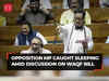 'Dada so gaye…' Giriraj Singh's reaction goes viral after Opposition MP caught sleeping in Lok Sabha