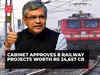 Cabinet approves 8 railway projects worth Rs 24,657 crore with focus on Eastern states: Ashwini Vaishnaw