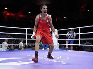 Algerian boxer Imane Khelif