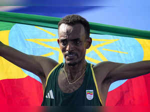 Ethiopian runner Tamirat Tola wins men's marathon at Paris Olympics to end Kenya dominance