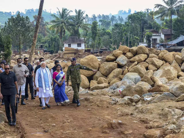 Wayanad: PM Modi's on-site review