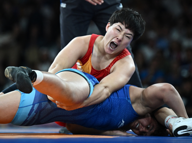 Kyrgyzstan wrestler Aiperi Medet Kyzy