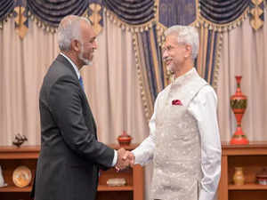 "Committed to deepen India-Maldives ties": EAM Jaishankar meets Maldivian President Mohamed Muizzu