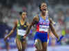 Sha'Carri Richardson chases down 2 competitors in rain to end her first Olympics with a relay gold