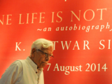 K Natwar Singh: A man who wore many hats and spoke his mind