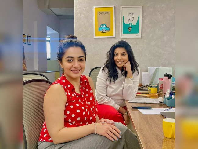 Infinyte Club Ankita Tandon and Joylita Saldanha (L-R)