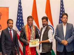 Telangana CM secures over Rs 31,500 cr plans in US tour, leaves for South Korea