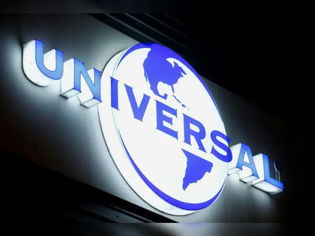 FILE PHOTO: Logo of Universal Music Group is seen in Zurich