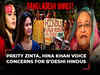 'My heart goes out…': Preity Zinta, Hina Khan condemn violent attacks on Hindus in Bangladesh