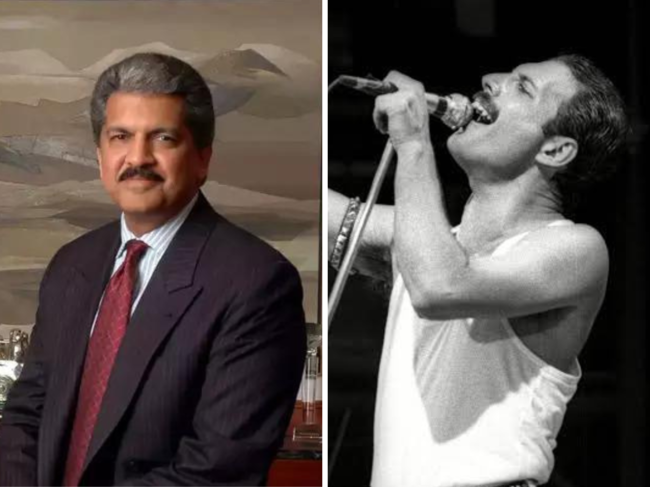 Anand Mahindra discovers Freddie Mercury’s Mumbai connection where the legend stayed and played music. Check photos