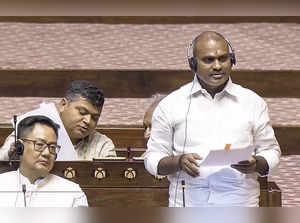 Union Minister L. Murugan speaks in the Rajya Sabha