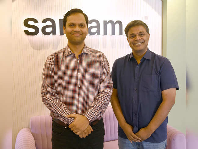 Sarvam AI co founders Vivek Raghavan and Pratyush Kumar