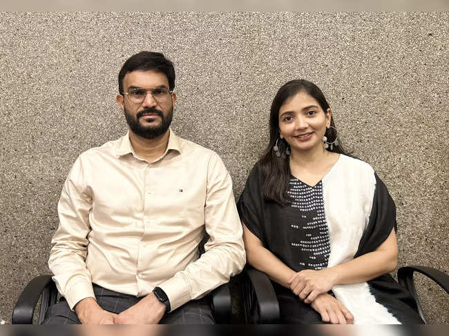 Left to right Vikram Kankaria, Co-Founder & CEO, Fashor & Priyanka Kankaria, Co-Founder & Chief Product Officer, Fashor