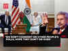 EAM Jaishankar’s special advice for youth to understand India-US relations 'Common sense…'