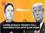 Donald Trump-Elon Musk full conversation: From assassination attempt to 'low IQ Biden' and more