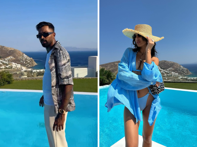 Hardik Pandya and Natasa Stankovic