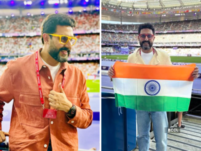 Abhishek Bachchan shares memory from Paris Olympics; disables comments