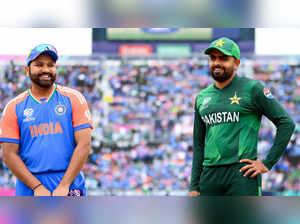 ​Rohit Sharma and Babar Azam