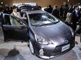 The car is dubbed 'Aqua' in Japan and 'Prius C' overseas