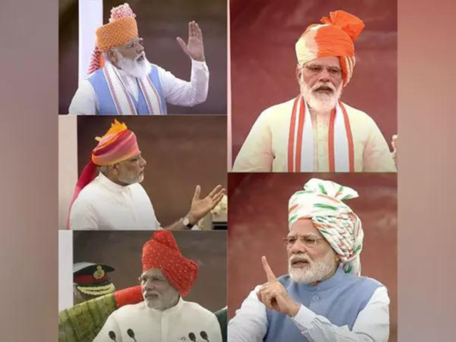 A look back at PM Modi's memorable headwear ahead of I-Day 2024