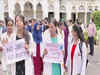 Kolkata rape: Doctors' protest enters third day, political slugfest erupts